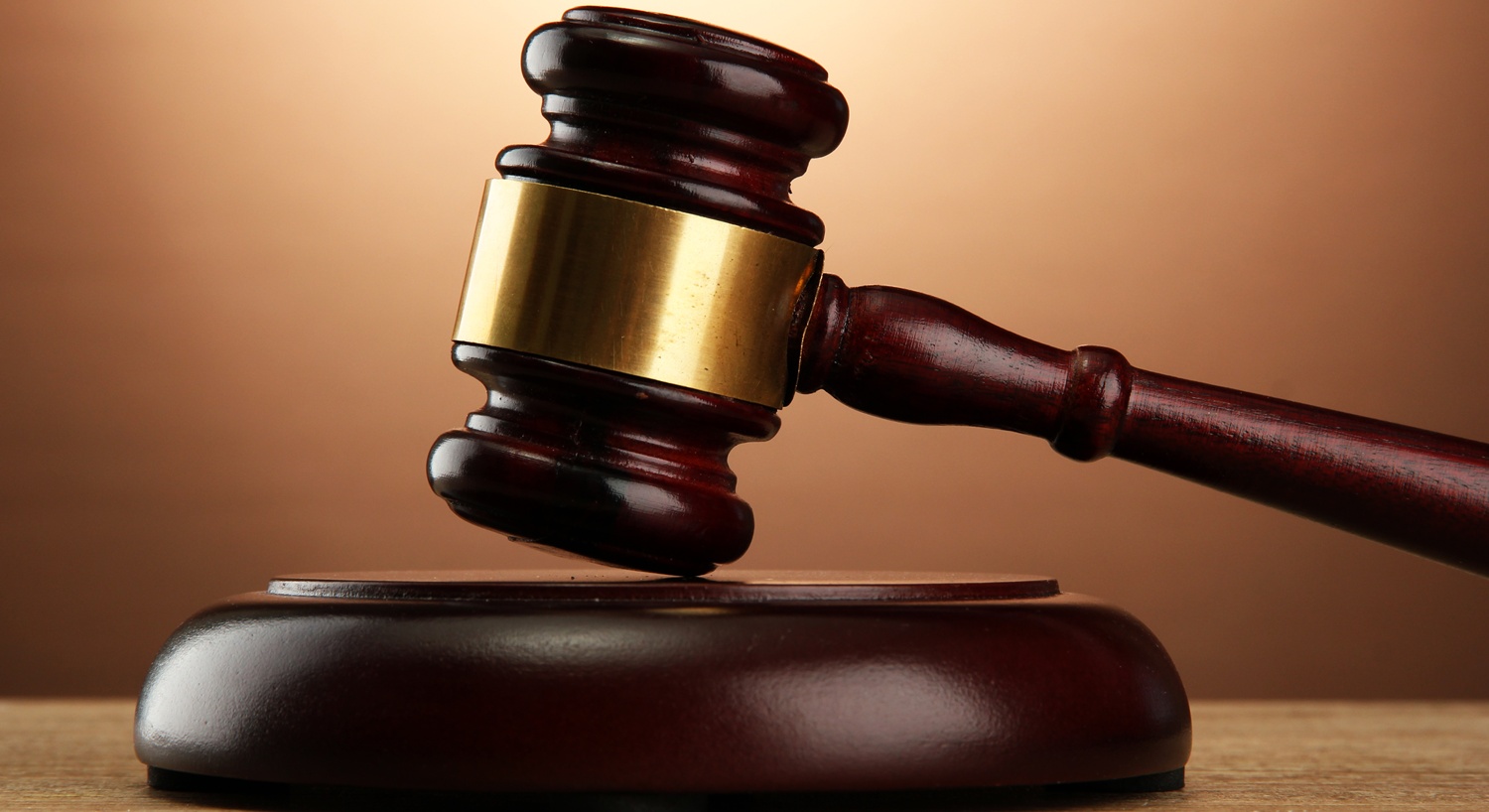 A gavel being used in a court room that homeowners are getting Sued