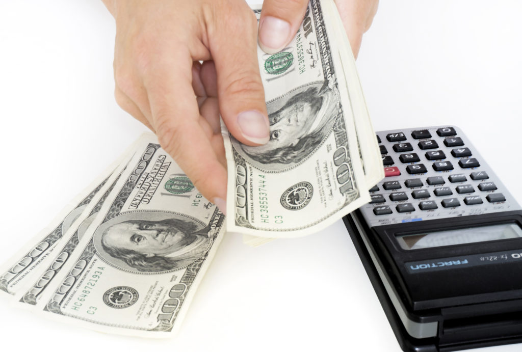 Money being budgeted to try to pay for your mortgage