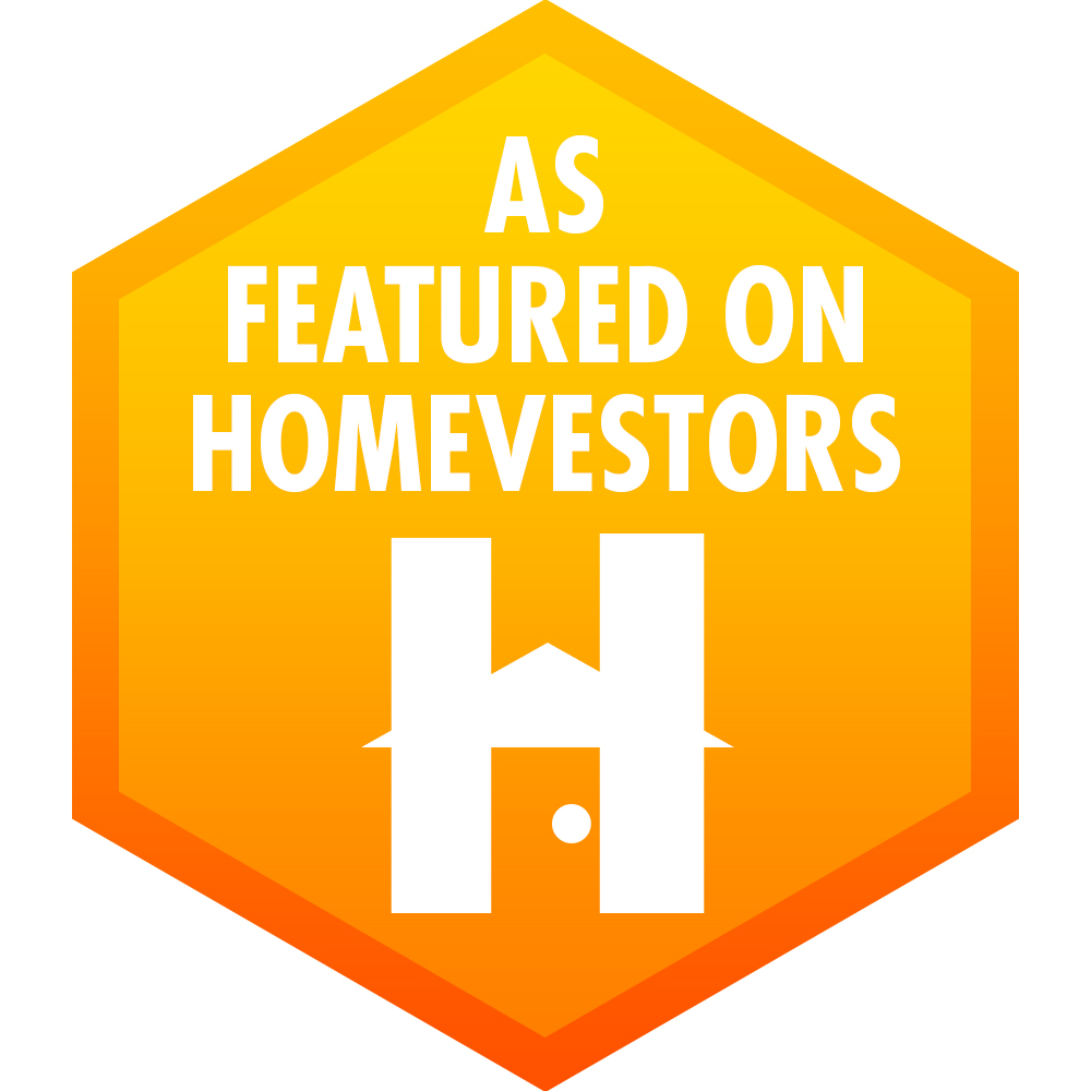 As featured on HomeVestors badge