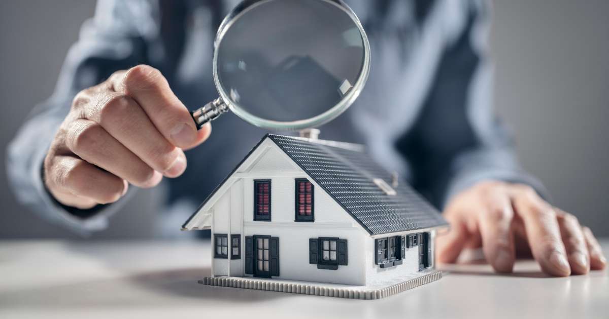looking closely at house