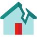 Broken house