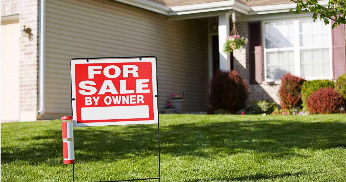 house with for sale sign