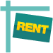 Rental sign