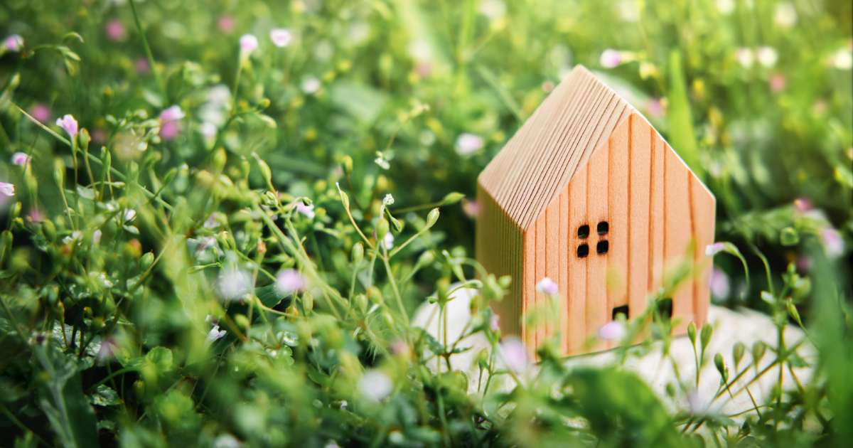 wooden house